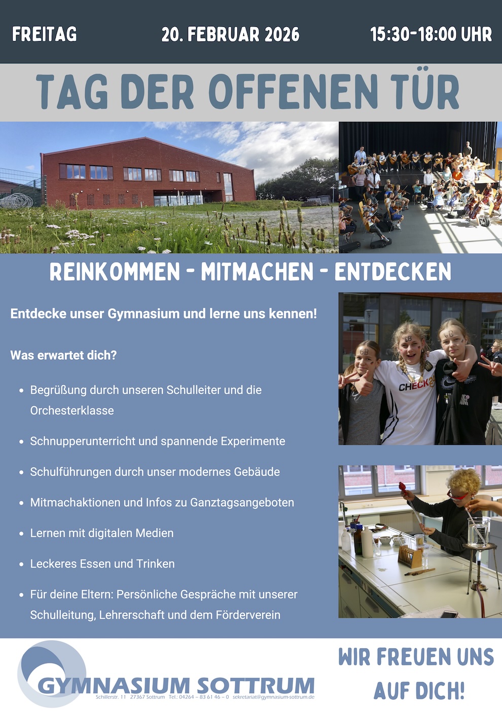 2026 Flyer Tag der offenen Tür