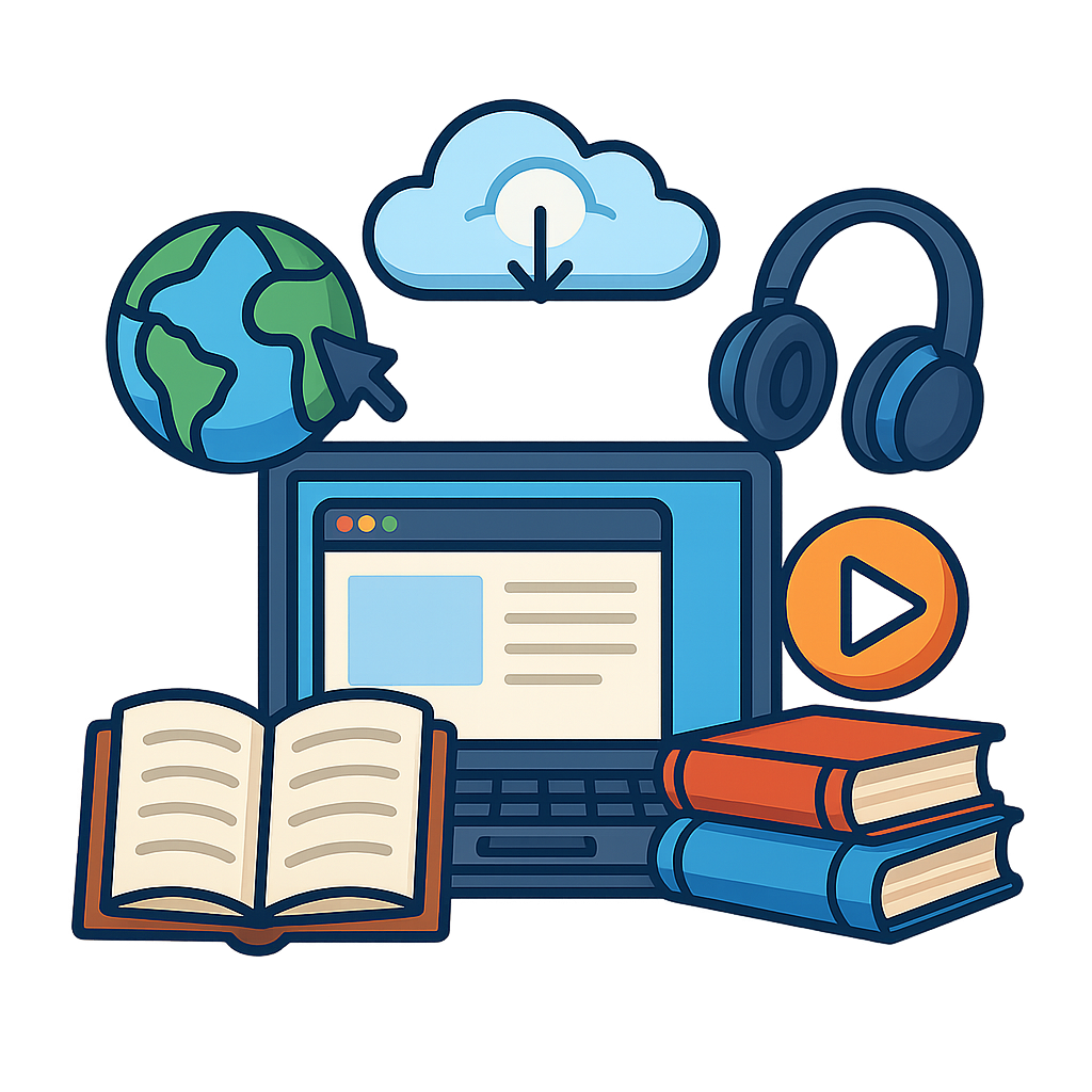 Digitale Materialien – Illustration